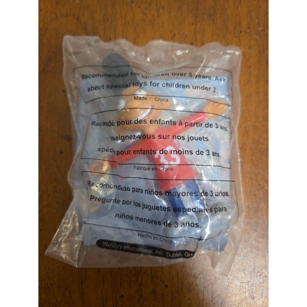 Hey Arnold Gerald Figure Sealed Wendy's Kids Meal Vintage Cartoon Toy 2003 NIP